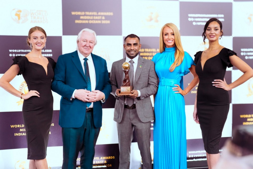 World Travel Awards: Sarahahdhee muhinmu award thakeh raajje ah