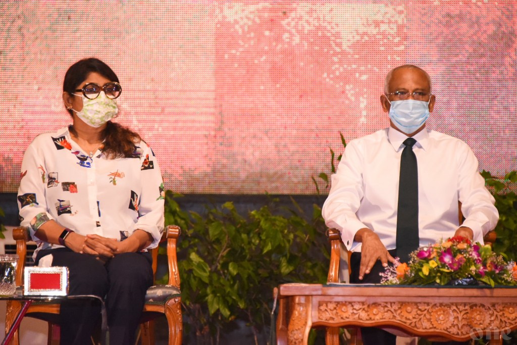Riyaasee inthihaabugai thaaeedh kuraanee Raees Solih: Mariya