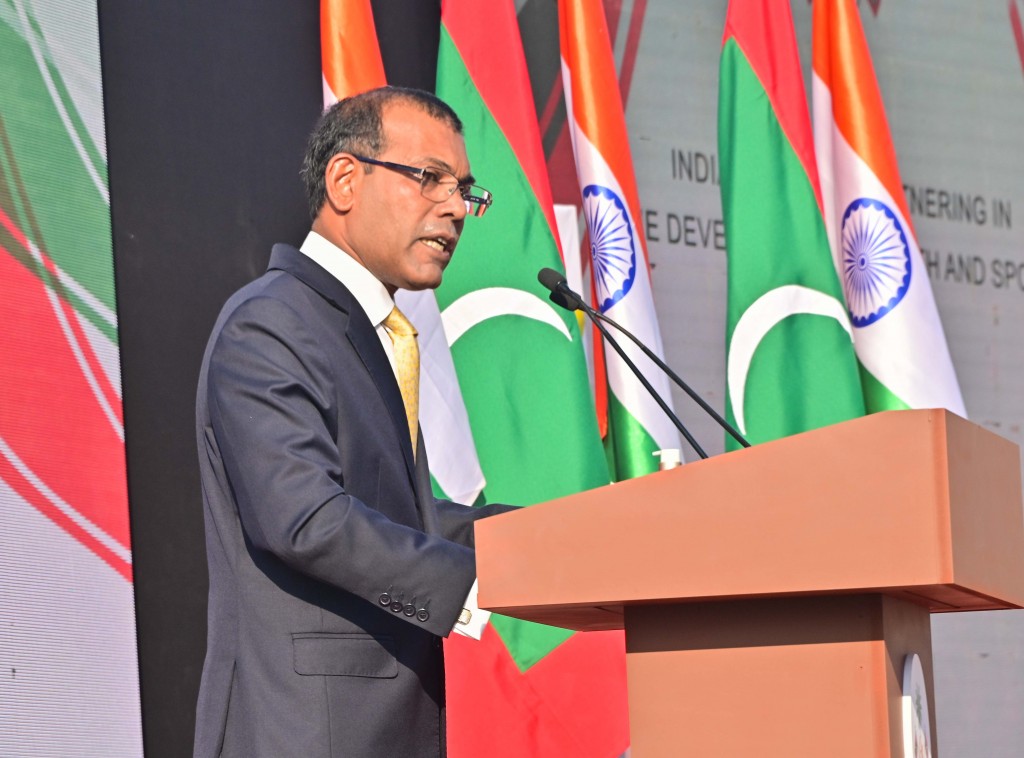 Raajjey ge haarijee siyaasathakee India furathama, ehen kamakaa visnun buhdhiveree eyah fahu: Nasheed
