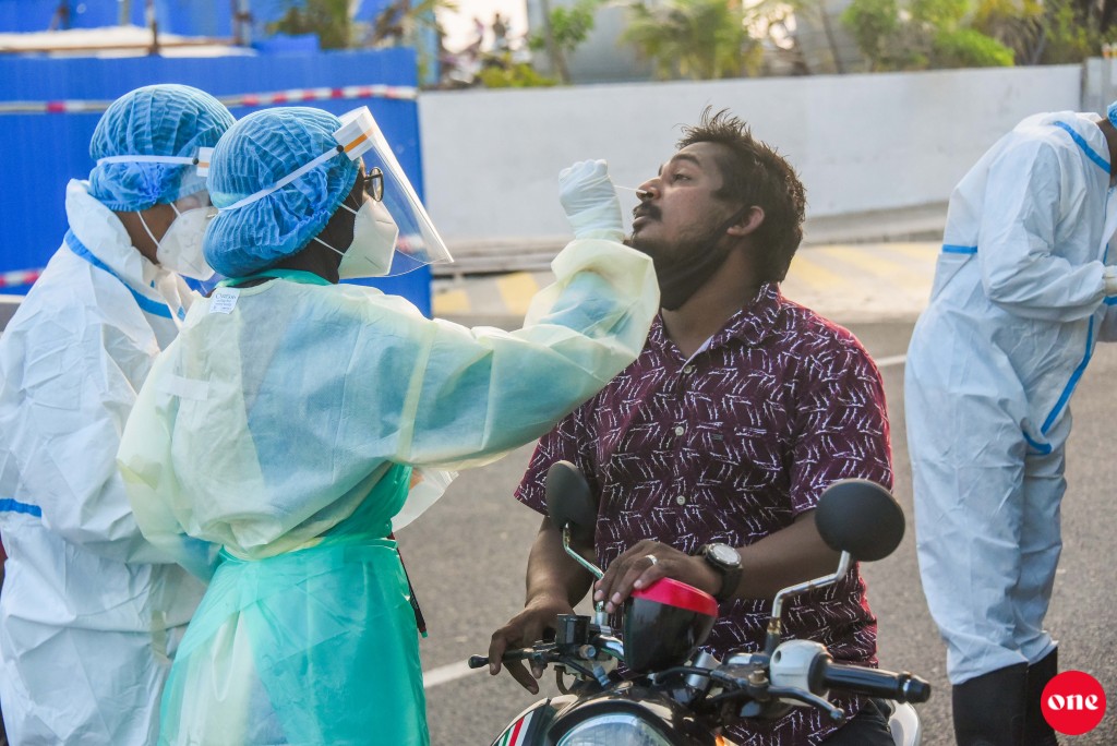 100 tested positive today, 26 from Male'