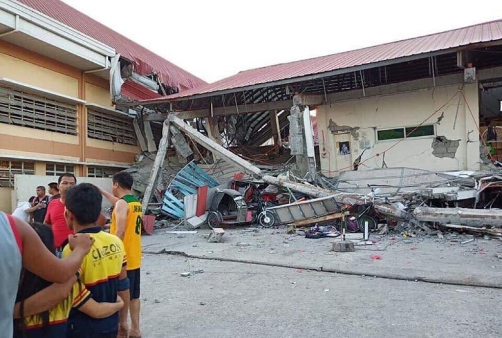 Five dead, several injured during earthquake in Philippines