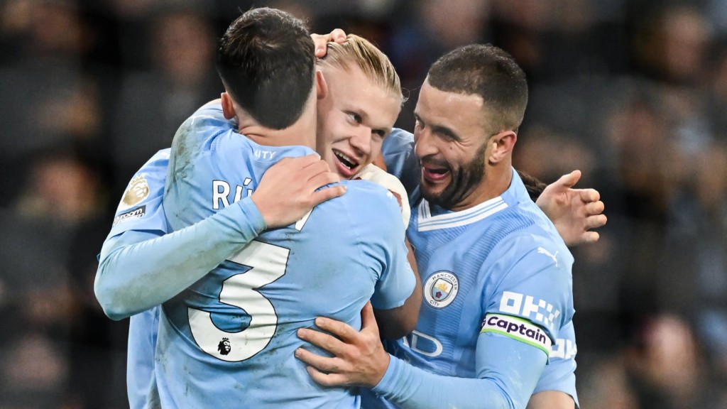 Haaland ge goal in molhuve, City 2 vana ah