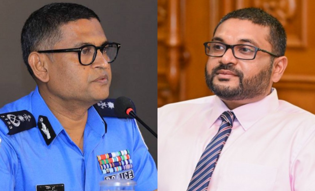 Muzaaharaakuri bayaku majilis goathithereah echchehi ukaafaivaa massalaiga defence minister aai CP committee ah