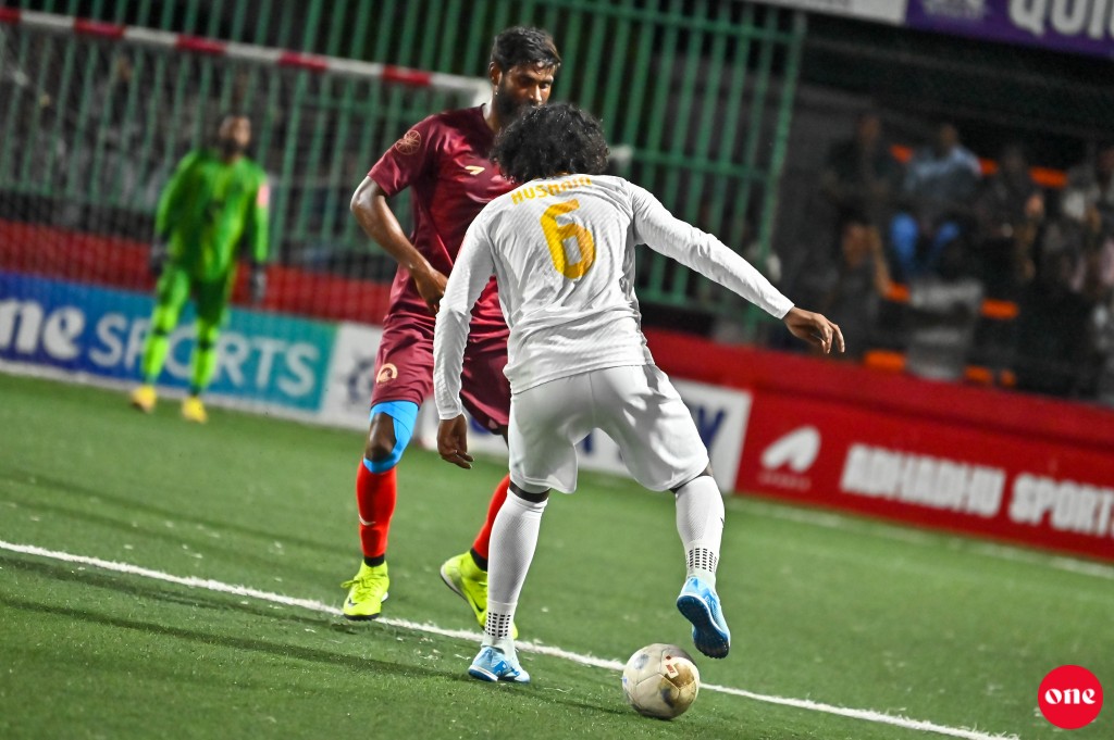 ވަން ފޮޓޯ: ގޯލްޑަން ފުޓްސަލް ޗެލެންޖް އަތޮޅު ބުރުގެ އެންމެ ފޯރިގަދަ ހިސާބަށް