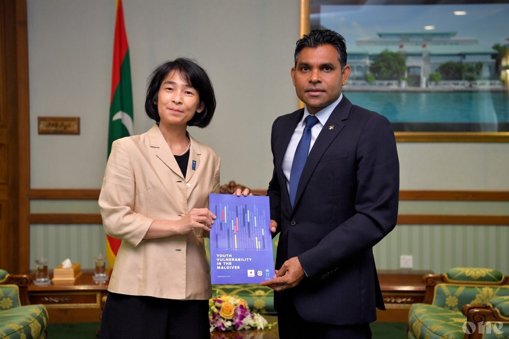 Vice President updates UNDP Representative on the chemical fire
