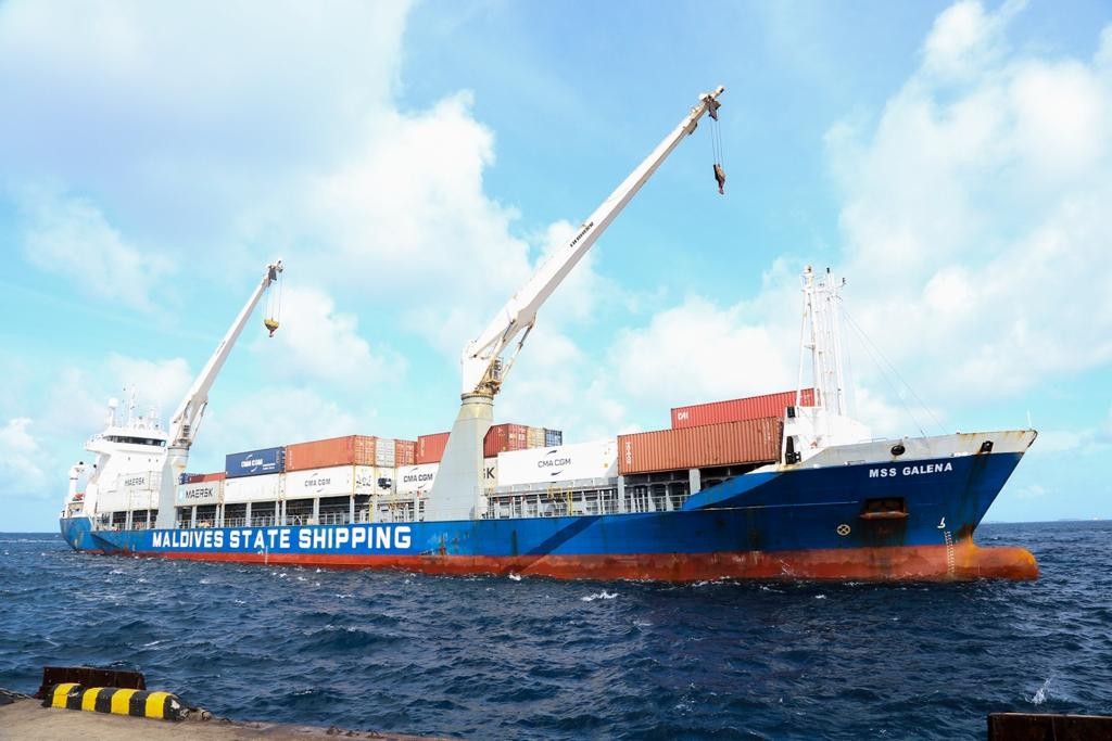 Gaumee Shipping kunfunin ithuru boateh Raajje gennanee