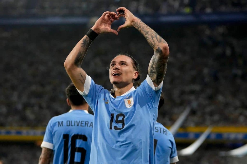 Nunez ge goal aaeku Uruguay feshee molhakun