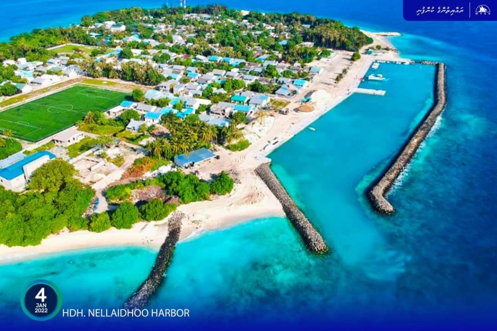 Nellaidhoo harbor project completed