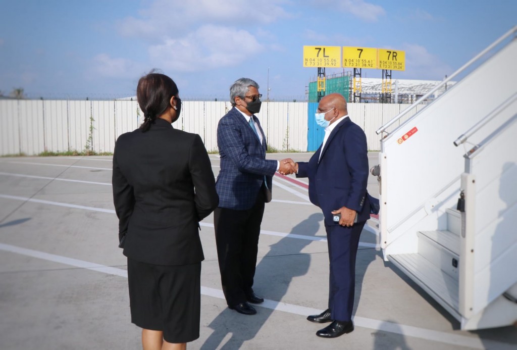 Foreign Minister Shaahid Raajje vadaigenfi
