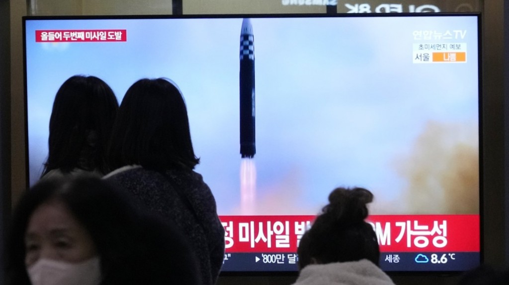 North Korea in kaamiyaabu kamaa eku spy satellite eh launch kohffi