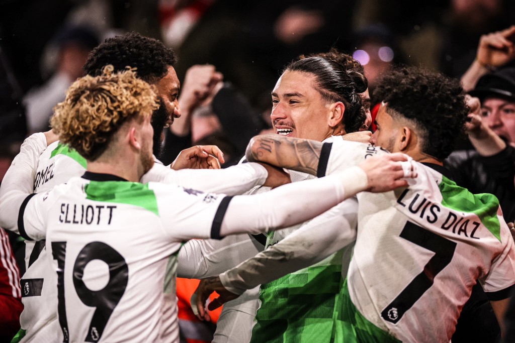 Nunez aai Jota ge goal thakaaeku Liverpool ah 1 vanaigai bodu lead eh