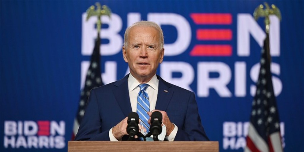Joe Biden says ‘we’re going to win over 300 electoral votes’ as his lead holds