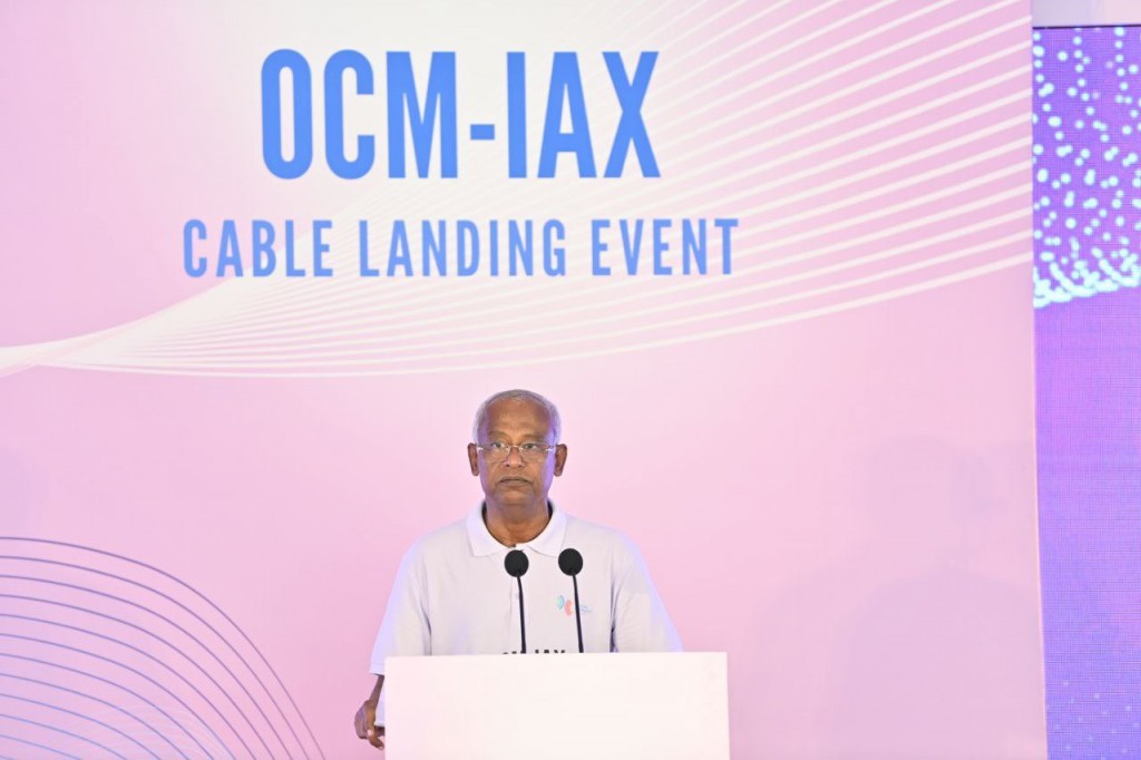 Aa submarine cable akee Raajje technology hub akah hedhumuge bingaa: Raees