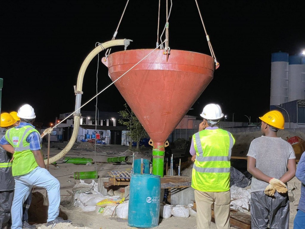 Thimaavehtaa rahtehi green concrete STO in tha'aarafukohffi