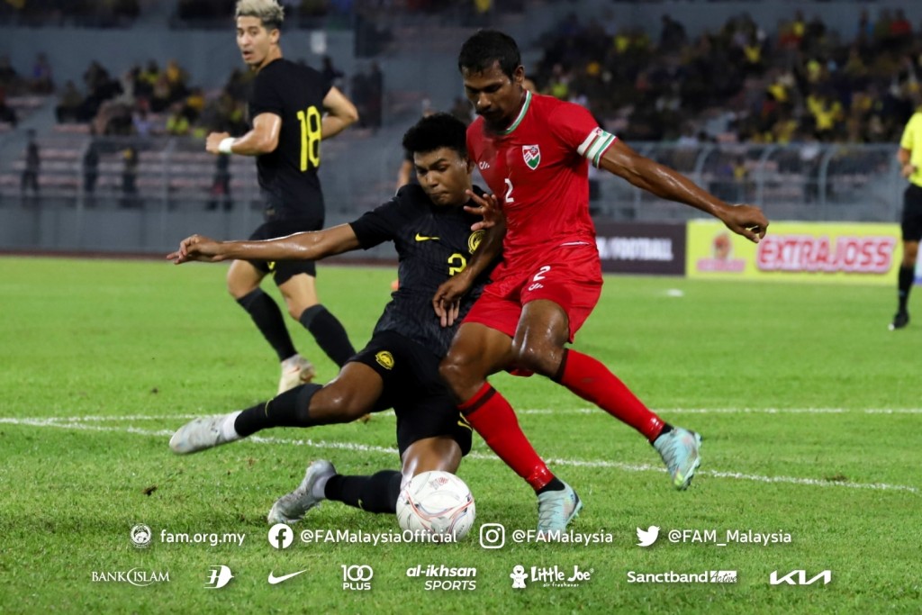 Ekuverikamuge match gai Malaysia in Raajje balikoffi