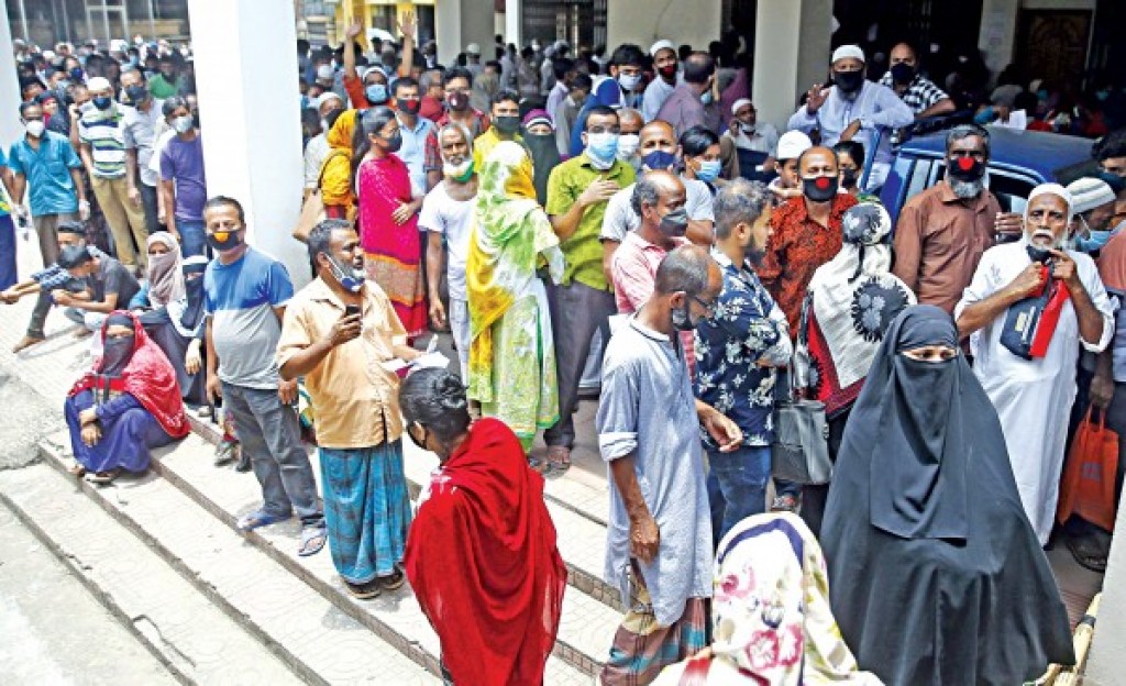 Dhaka ga 45 percent meehunge hashigandugai Covid ge anti bodies hunnaane kamah dhiraasaa inn dhakkaifi
