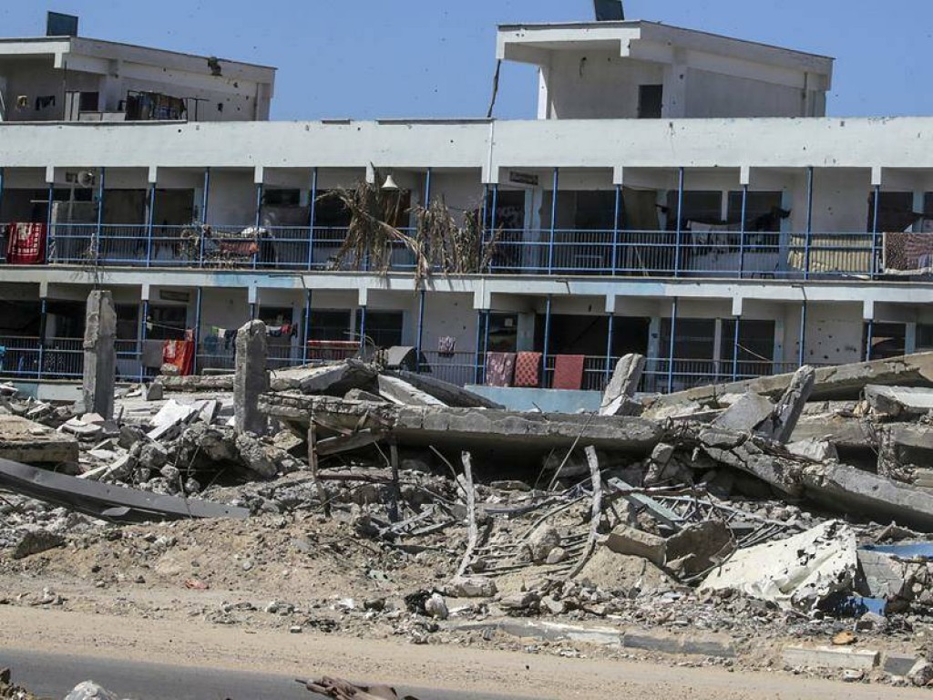 Gaza ge school akah dhin hamalaaehggai 22 meehun maruvejje
