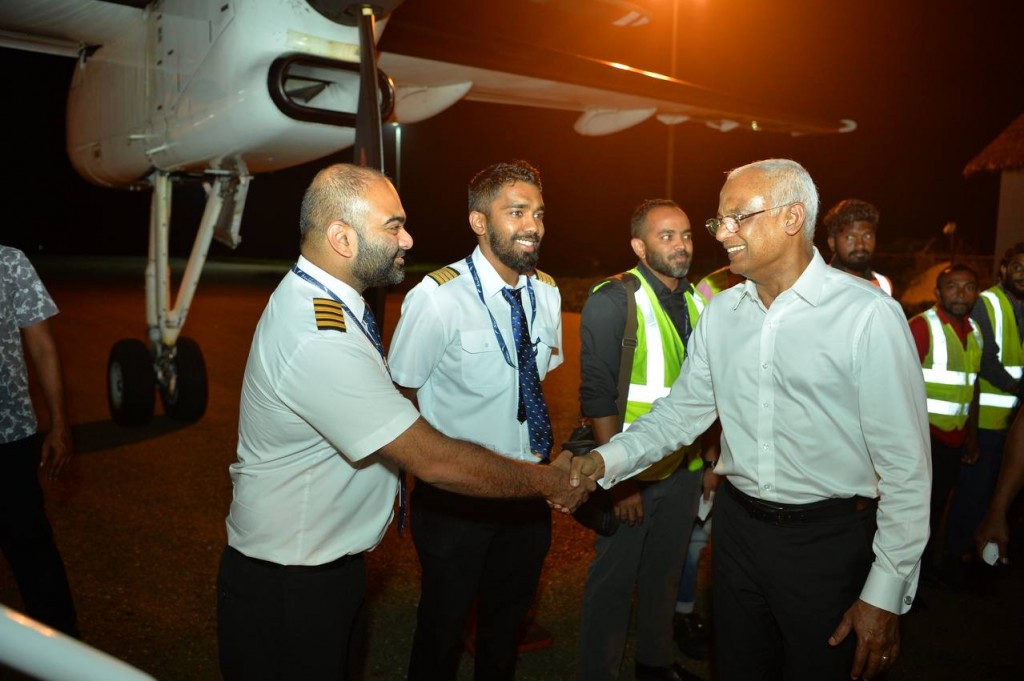 GA. atoll ah kurevvi dhathurufulhah fahu Raees Male' vadaigenfi