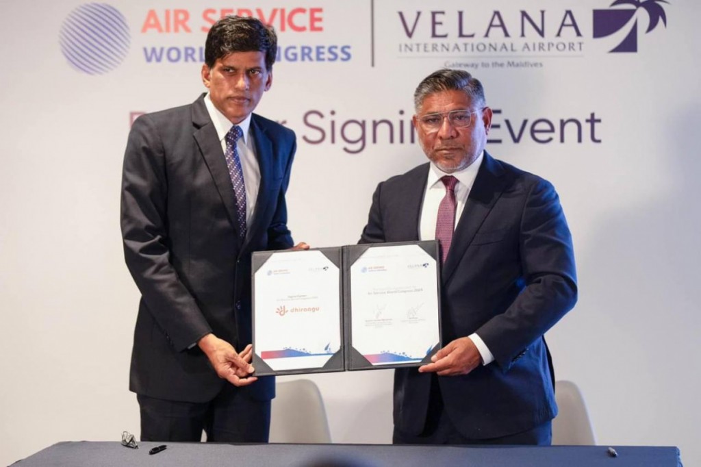 Air service world congress ge digital partner akah dhiraagu