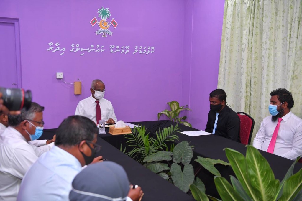 Veymandoo maguthah zamaanee fenvarah hadhaidhinumah edhi Raees ah dhannavaifi