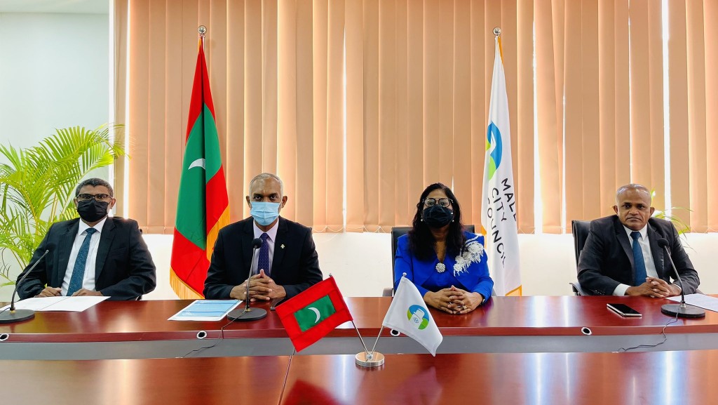 #OnePhoto: Alah inthihaabu kuri Male' ge mayor aai councilorun magaamuge huvaakurun