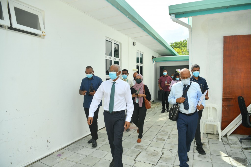 Raees Solih ahvvure hidhumaiytheri veriyaku nudheken, ithuru dhaureh dheyn jehey: Naseem