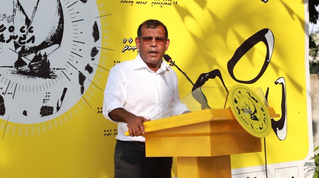Pres. Nasheed: MVR 100 million in President Yameen’s accounts are stolen from Maldivian citizens