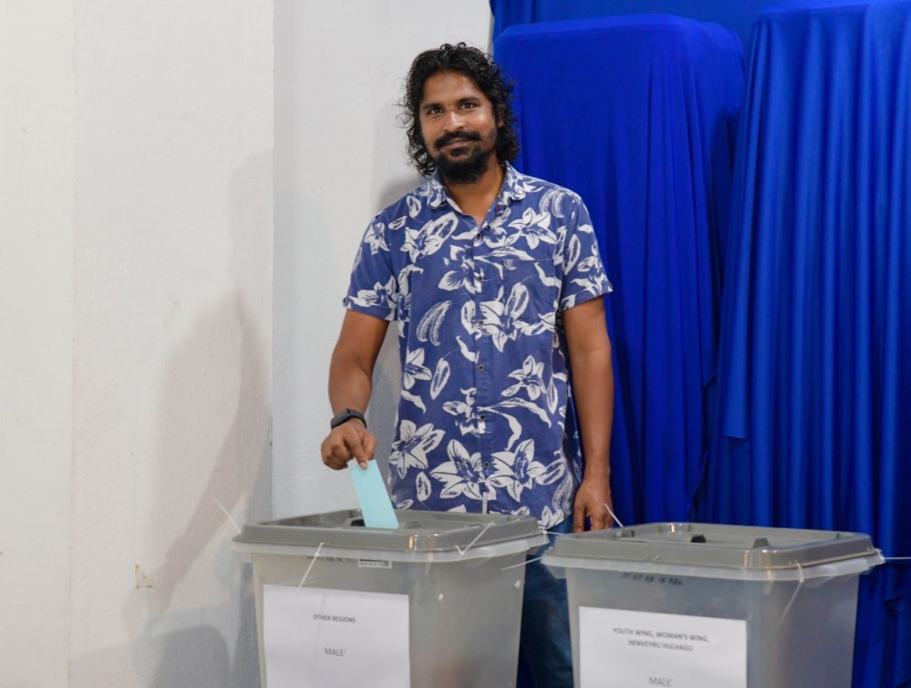 MNP ge gaumee hingaa council ge inthihaabuge vote lun fashaigen kuriah