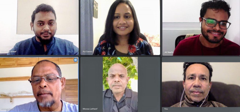 Dr. Ali Rafeeg aai Moosa Latheef adhi Hiriga iskoh thibe aa nooheh nerenee