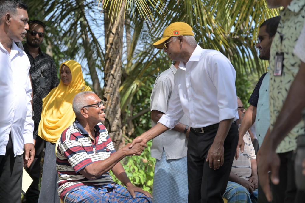 Photo: Riyaasi inthihaabu campaign Raees Solih Maarandhoo ah vadaigathun
