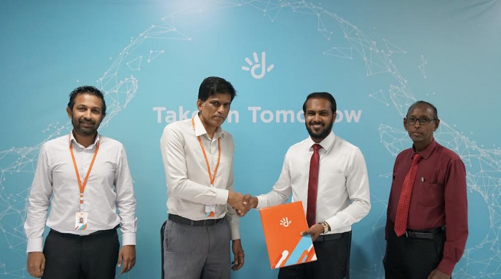 Mathee aruthaveringe gaumee inaamuge title partner akah Dhiraagu