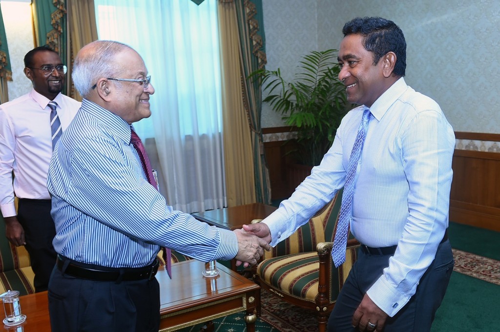 President Maumoon: President Yameen should not be able to run in election while serving sentence