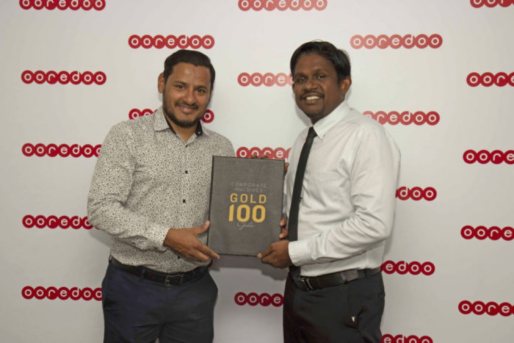 Ooredoo Maldives chosen as Gold Partner of 