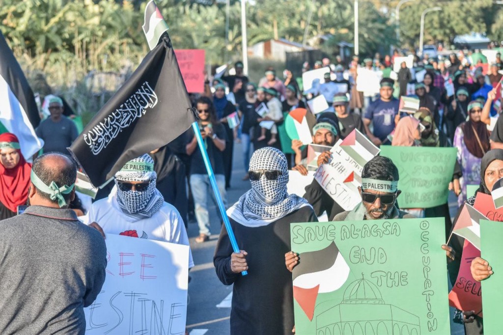 Palestine ge dhifaaugai Fuvahmulaku zuvaanun isnagaigen hingaalumeh baahvaifi