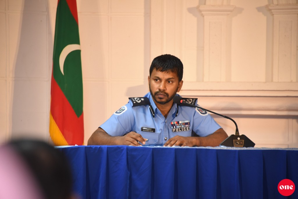 Video in fenna meehaage faige nishan aai Adhuham ge faige nishaanaa baraabarah dhimaavey: ACP Riyaz