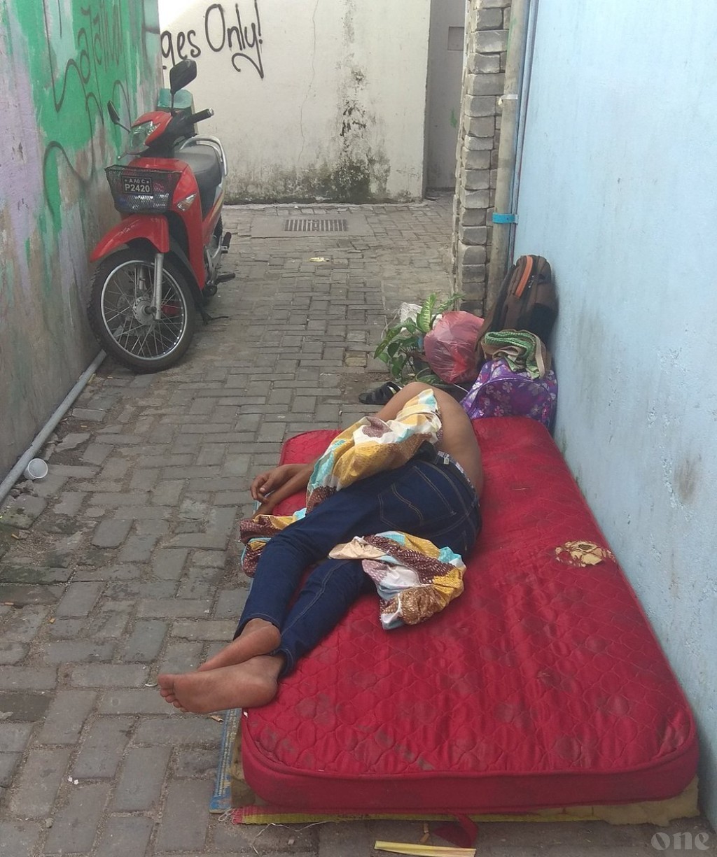 Gender Ministry: Man found sleeping in an ally in Male' is being checked on