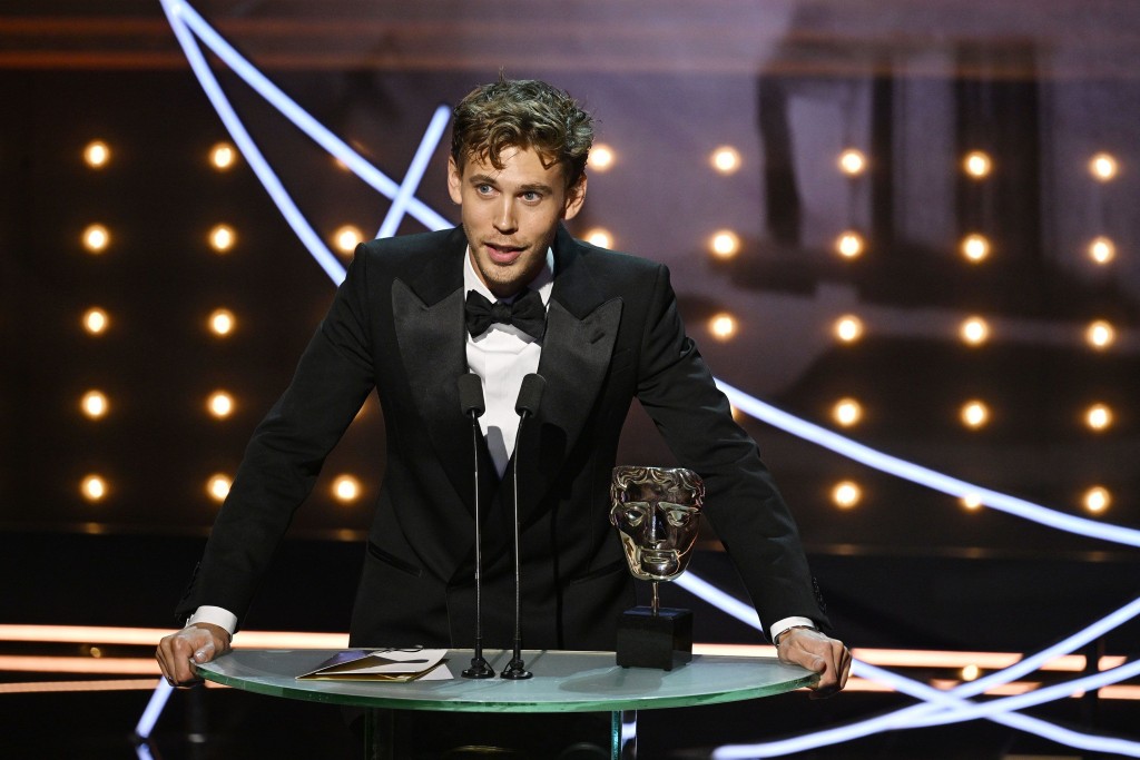 Austin Butler thanks Presley family as he picks up BAFTA for best actor