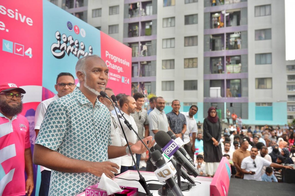 Hiyaa flat ge kuli 5,600 rufiyaa ah kuda kuraanan: Muizzu