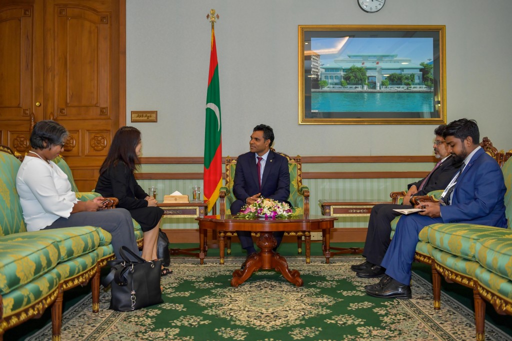 Six foreign dignitaries pay courtesy calls on the Vice President