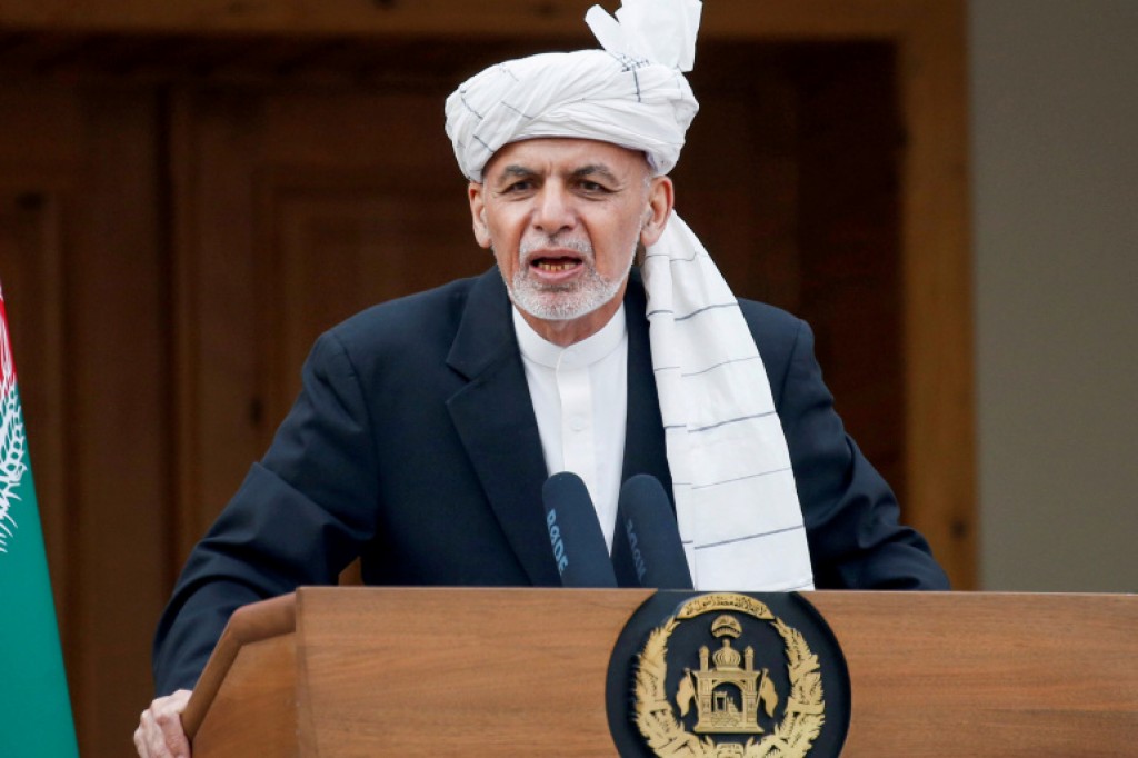 Afghan president vows to stop bloodshed as Taliban close in on Kabul