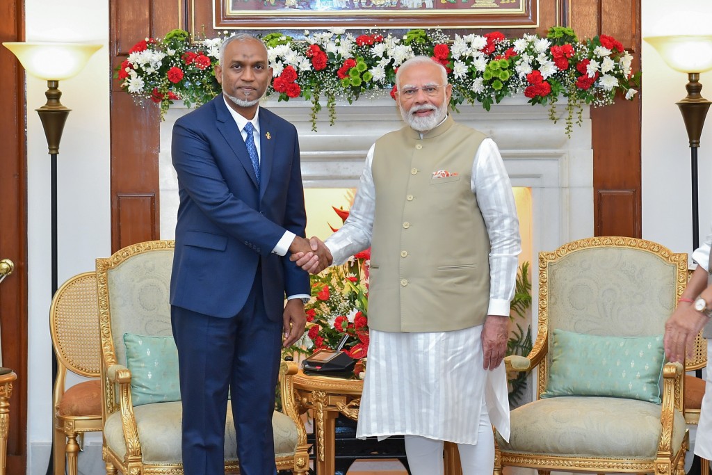 Modi, raajje vadaigathumah Raees Muizzu dhauvathu dhehvaifi