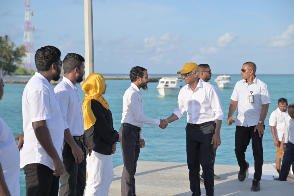 Fulidhoo ah Raees ge vaudheh: Vaseelaiy thakaaeku aa sih'hee marukazeh tharaggee kohdheynan!