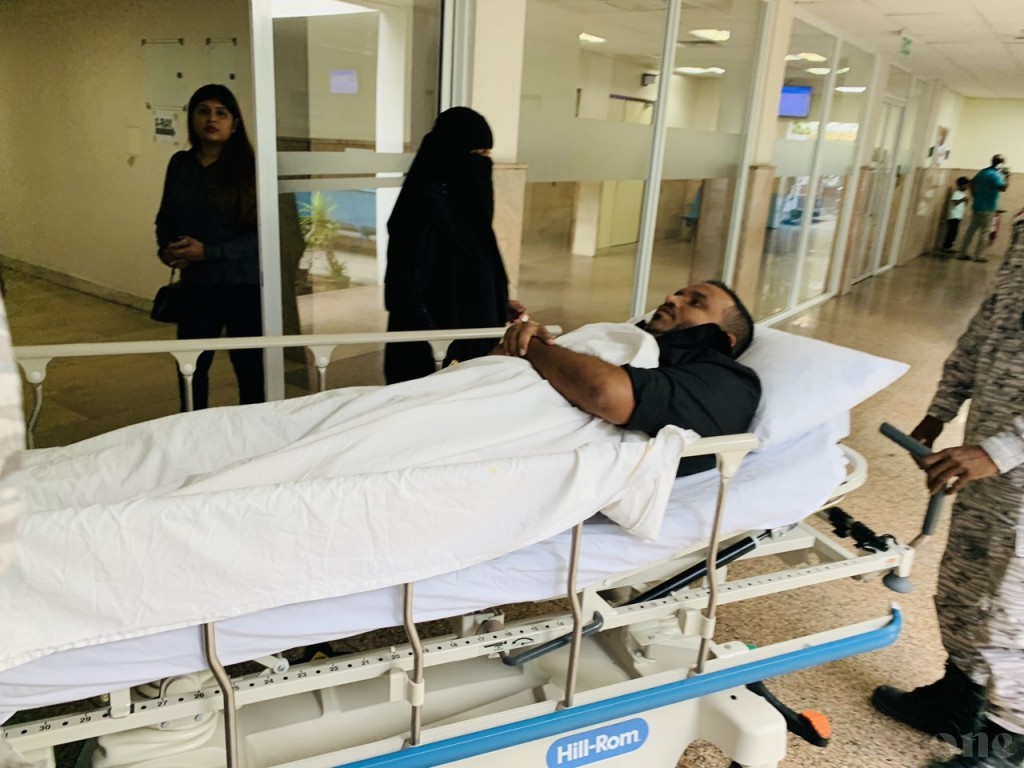 Adheeb taken back to hospital again