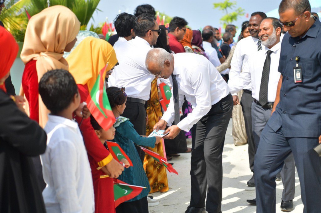Ehbaivantha kamuge dhuvahuge rasmiyaathah Raees Solih kolhufuttah