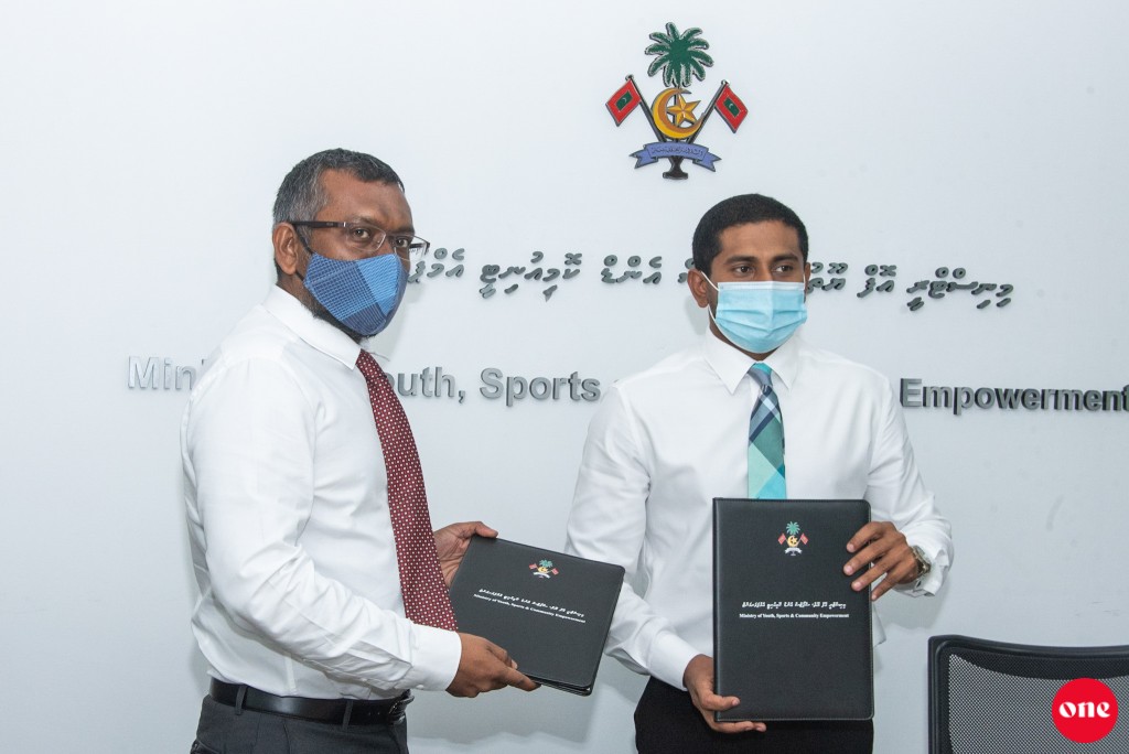 #OnePhoto: Sarukaaruge landudhandithakeh haasil kuran Economic Ministry aai Youth Ministry ehbbasvumehggai soikurun