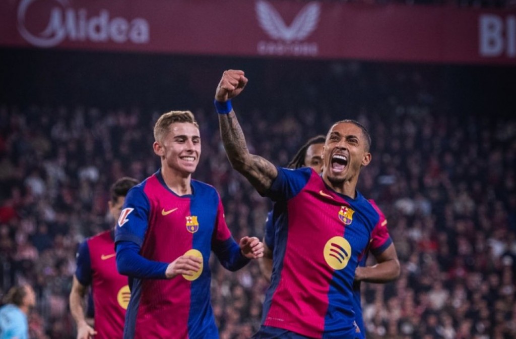 Raiyy card akaa ekuves Seville balikoh, Barca in thasheege race gai