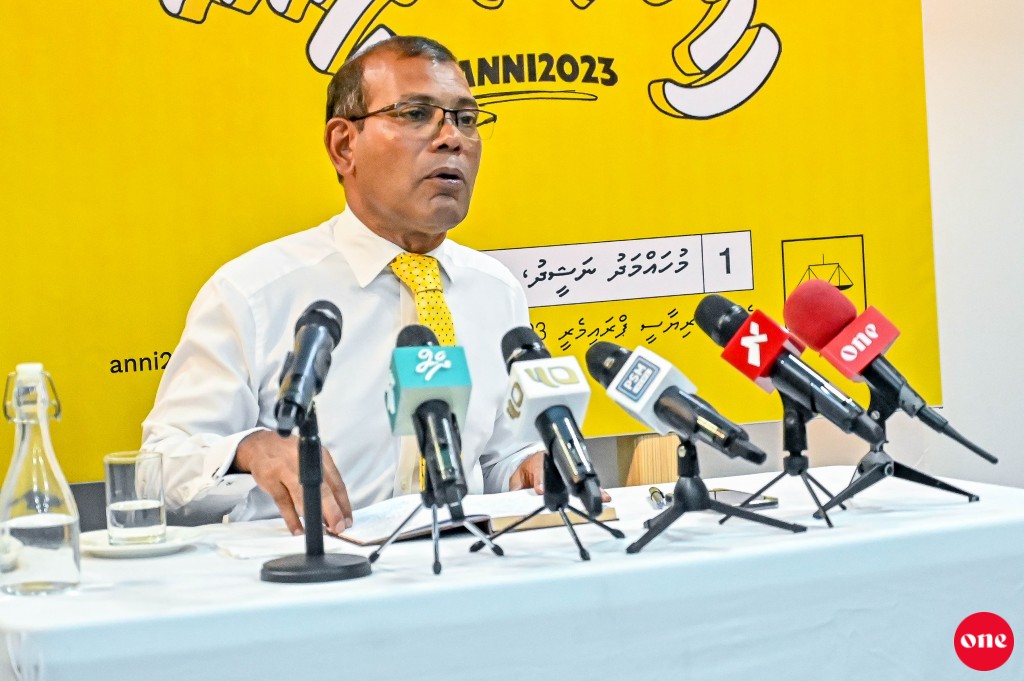 Alhuganduge running mate akah hamajahsaanee Addu beyfulheh: Raees Nasheed