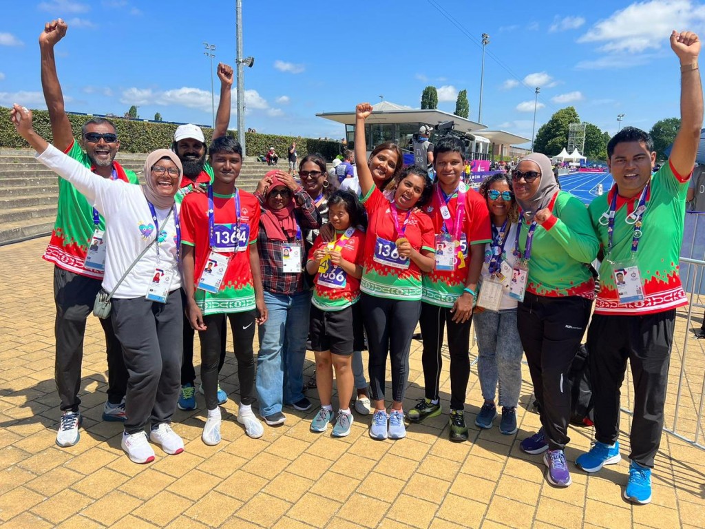 Special Olympics World Games gai rajje ah 2 ran medal