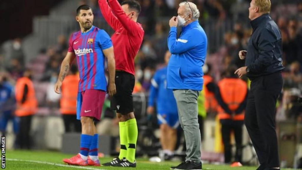 Barca in fahathun arai Valencia balikoffi, Aguero ge furathama fenilun