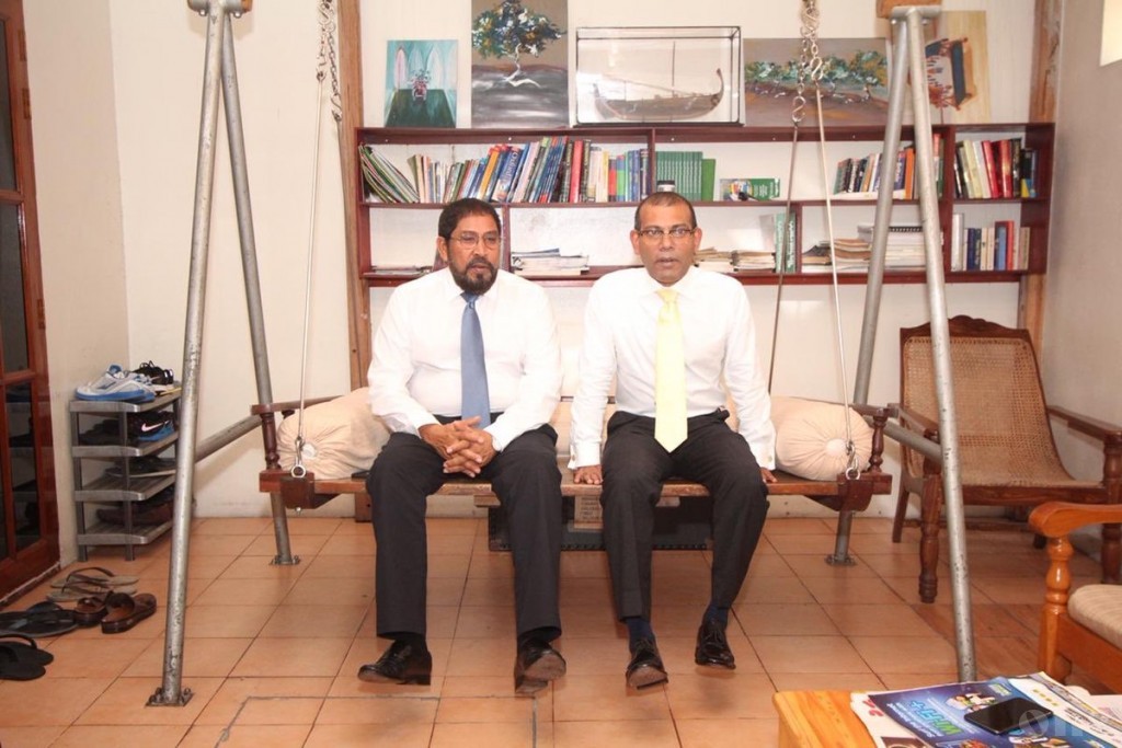 Nasheed to Qasim: Can't get even six seats working with Yameen
